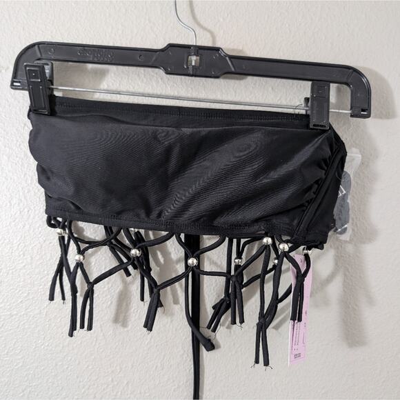 Wild Fable Bandeau Fringe Bikini Top - Picture 1 of 3